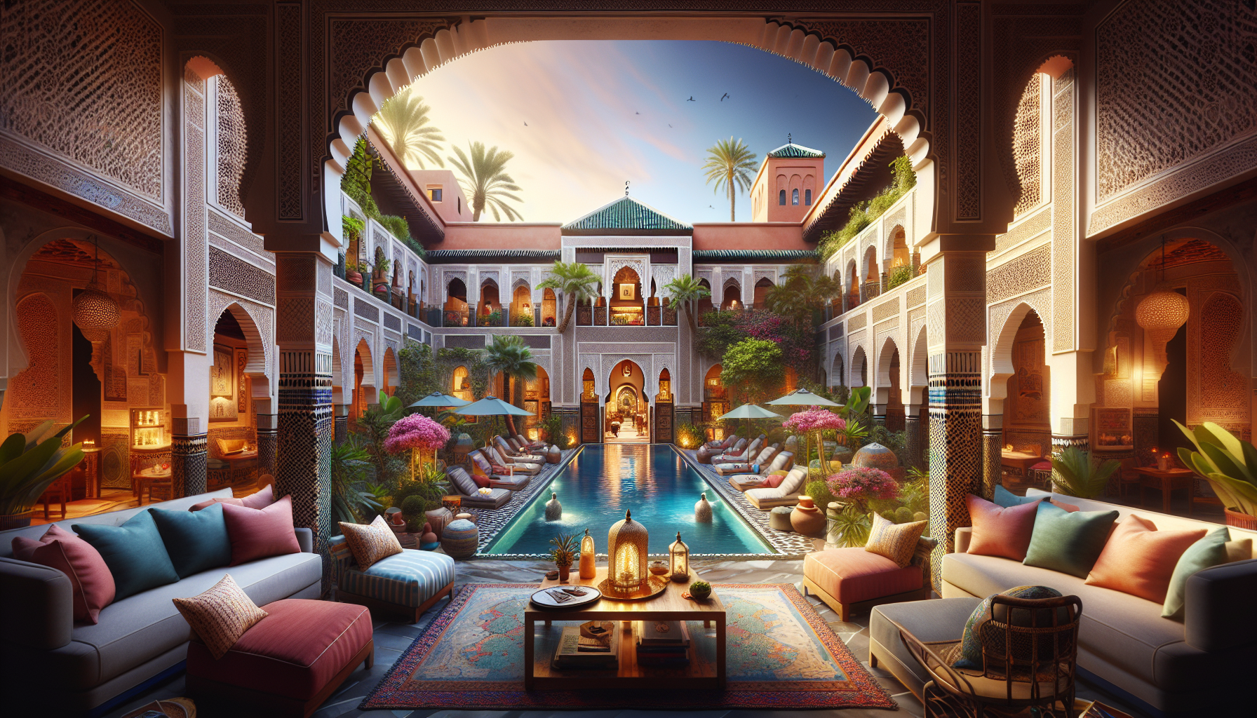 Cover Image for Découvrez les secrets cachés des riads de Marrakech: Charme, luxe et traditions authentiques?
